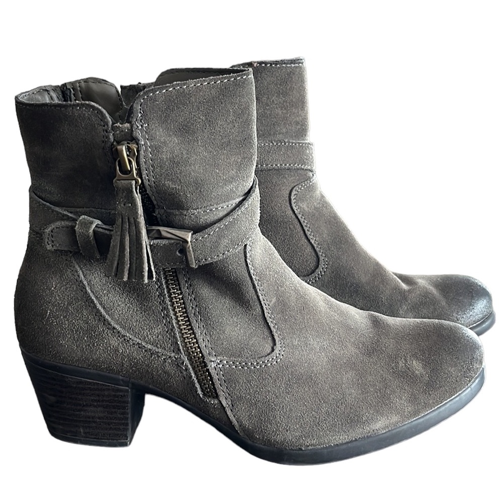 Earth Origins tori wide leather bootie